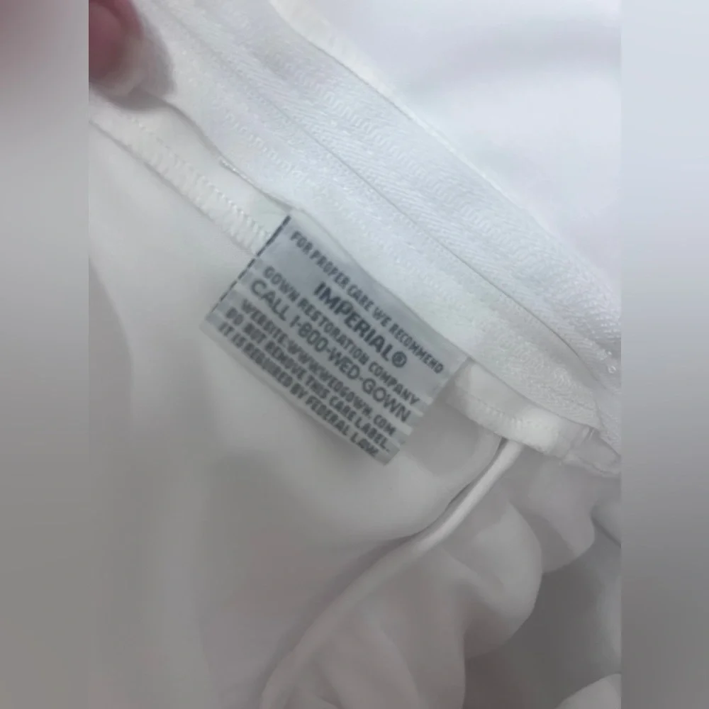 White Pink Embroidered Floral Little Girls Size 5 Tulle Dress - Picture 5 of 6